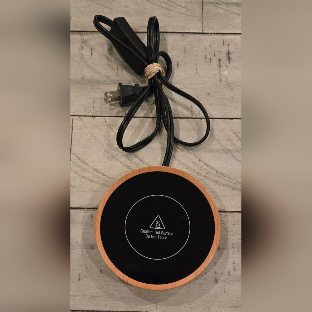 Black and Brown Electric Mug Warmer